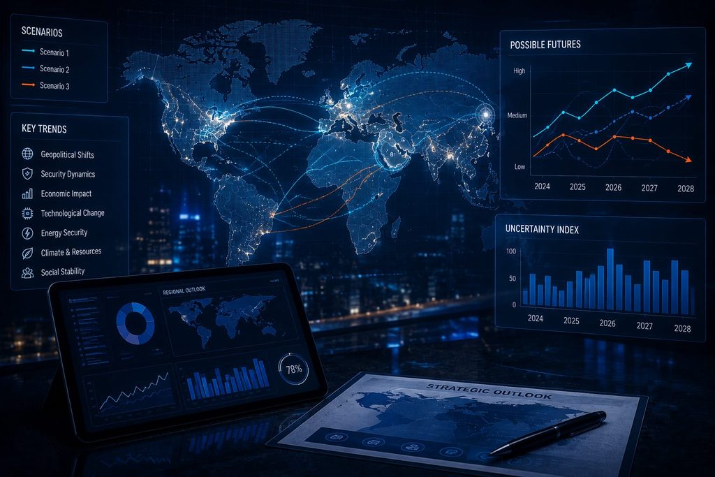 Strategic forecasting and geopolitical scenario analysis
